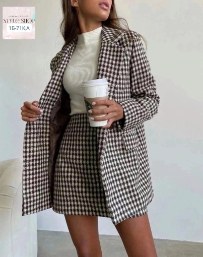 Костюм - стильный пиджак и крутая юбка САДОВОД официальный интернет-каталог