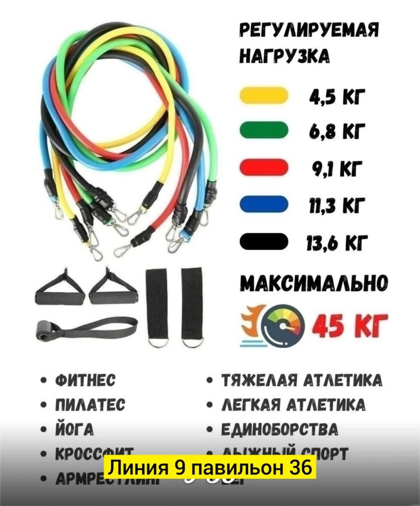 Набор эспандеров купить в Интернет-магазине Садовод База - цена 250 руб Садовод интернет-каталог