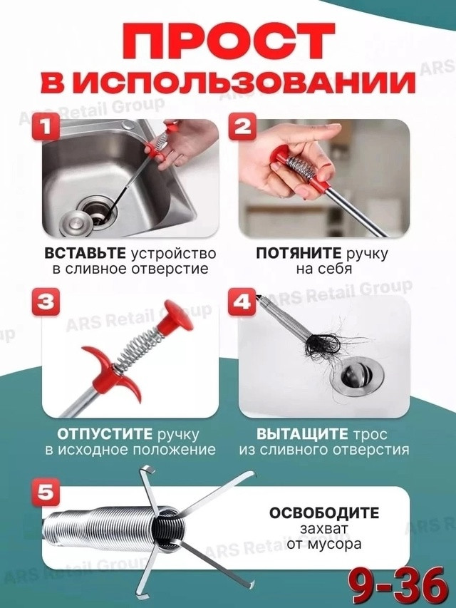 Многофункциональная коготь для чистки кухонных труб купить в Интернет-магазине Садовод База - цена 100 руб Садовод интернет-каталог