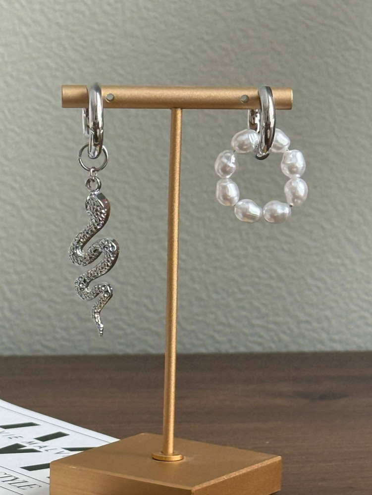 Серьги-конго купить в Интернет-магазине Садовод База - цена 300 руб Садовод интернет-каталог