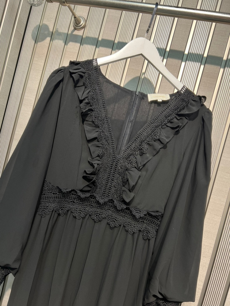 Платье черное купить в Интернет-магазине Садовод База - цена 3200 руб Садовод интернет-каталог