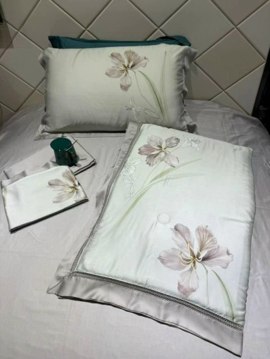 Комплект постельного белья с готовым одеялом 300ниток САДОВОД официальный интернет-каталог