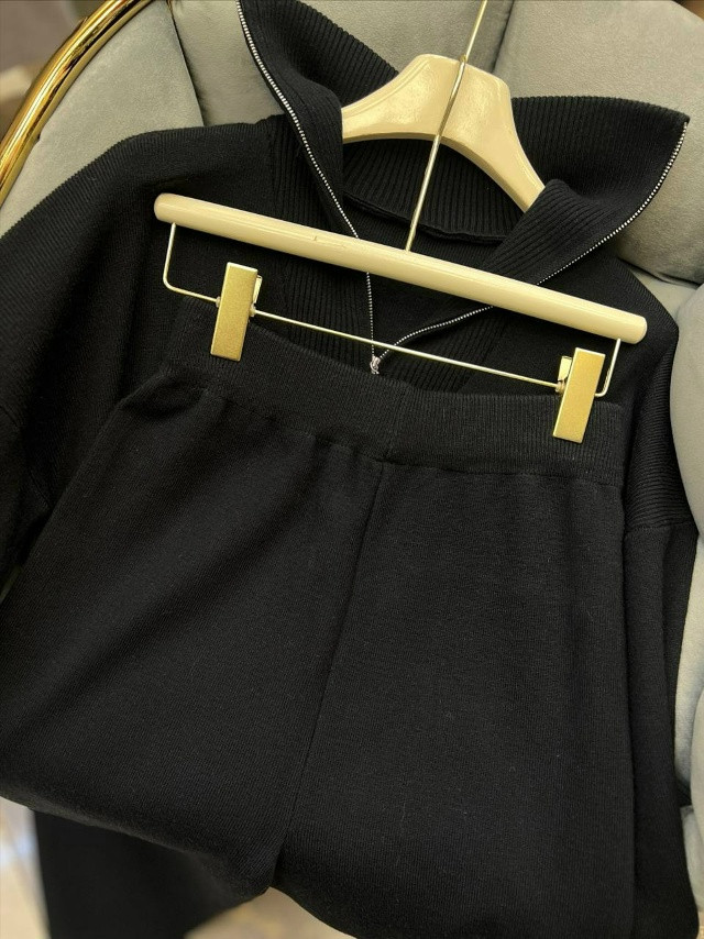 Женский костюм черный купить в Интернет-магазине Садовод База - цена 2300 руб Садовод интернет-каталог