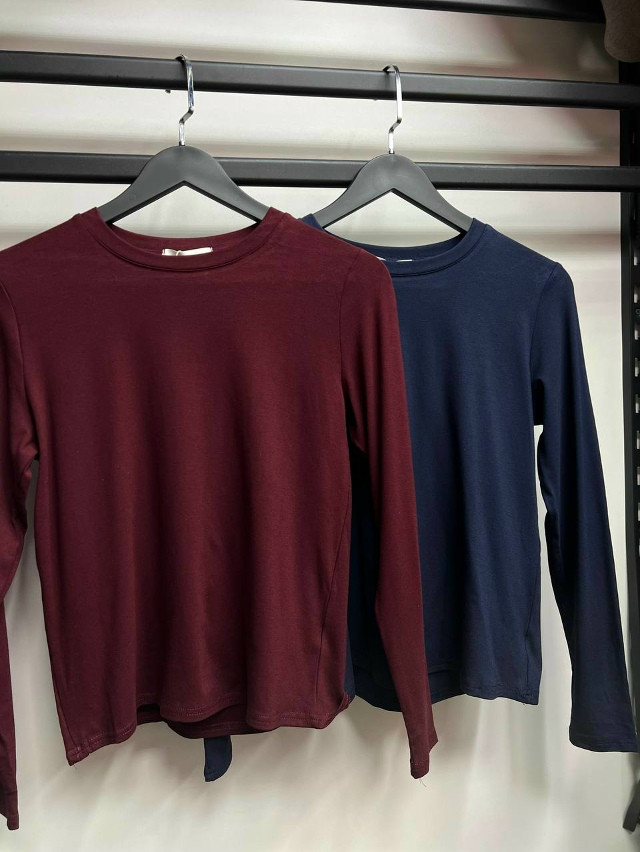 Лонгслив синий купить в Интернет-магазине Садовод База - цена 850 руб Садовод интернет-каталог