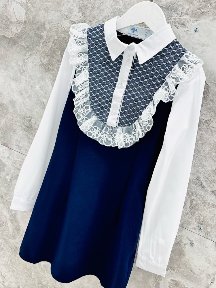 Платье синее купить в Интернет-магазине Садовод База - цена 599 руб Садовод интернет-каталог