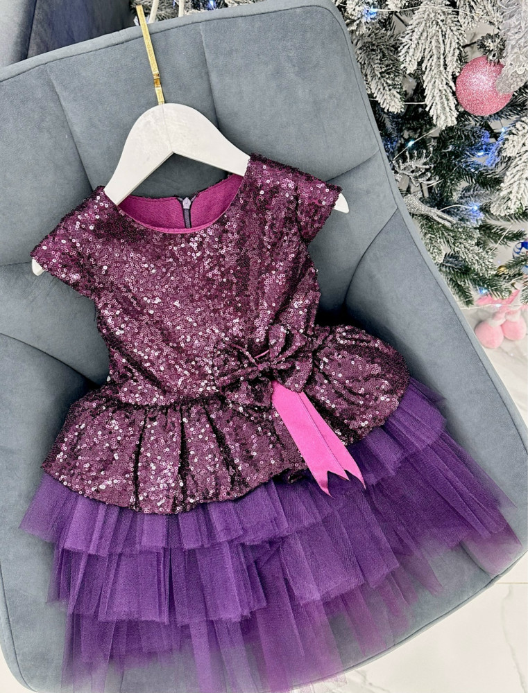 Платье фиолетовое купить в Интернет-магазине Садовод База - цена 1399 руб Садовод интернет-каталог