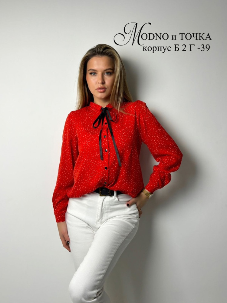 блузка красная купить в Интернет-магазине Садовод База - цена 400 руб Садовод интернет-каталог
