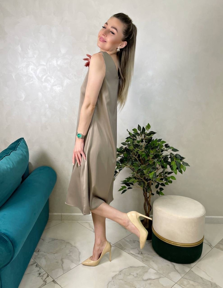 Платье коричневое купить в Интернет-магазине Садовод База - цена 1200 руб Садовод интернет-каталог