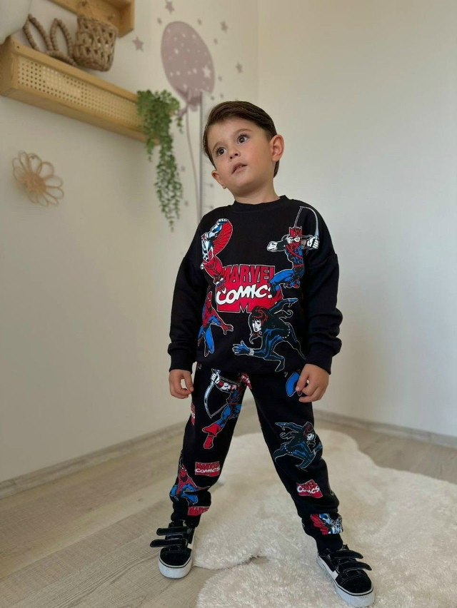 Детский костюм черный купить в Интернет-магазине Садовод База - цена 950 руб Садовод интернет-каталог