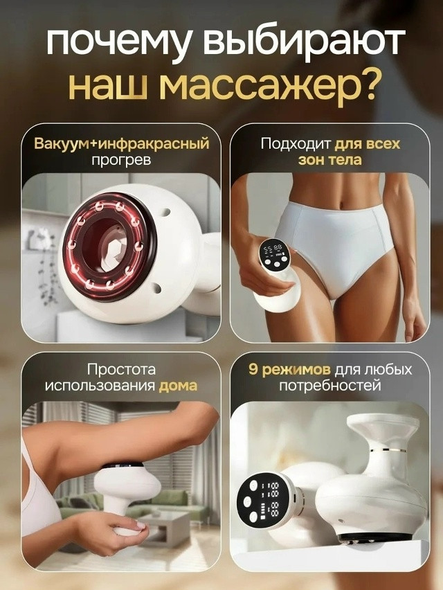 Вакуумный антицеллюлитный массажер для тела купить в Интернет-магазине Садовод База - цена 450 руб Садовод интернет-каталог