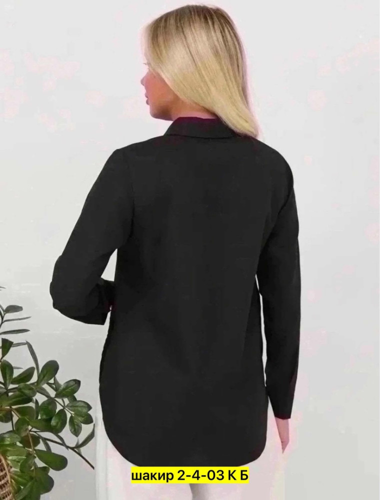 Женская рубашка черная купить в Интернет-магазине Садовод База - цена 300 руб Садовод интернет-каталог