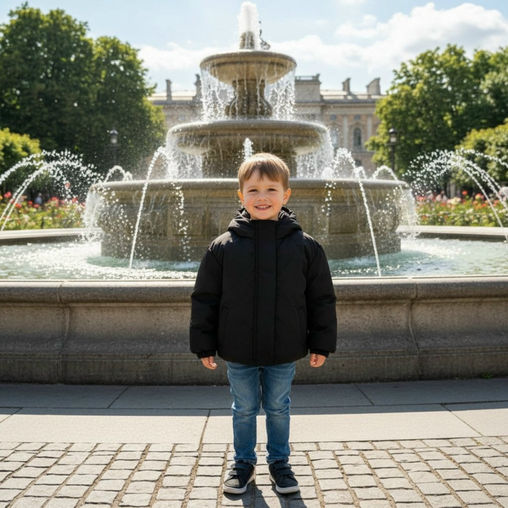 Куртка детская черная купить в Интернет-магазине Садовод База - цена 1850 руб Садовод интернет-каталог