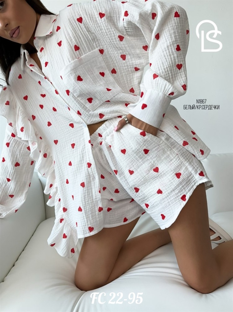 пижама белая купить в Интернет-магазине Садовод База - цена 1700 руб Садовод интернет-каталог