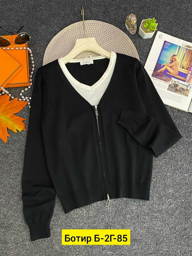 Женская кофта черная купить в Интернет-магазине Садовод База - цена 600 руб Садовод интернет-каталог