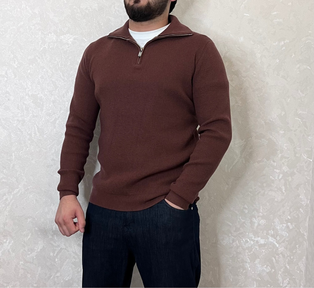 Свитер коричневый купить в Интернет-магазине Садовод База - цена 2300 руб Садовод интернет-каталог