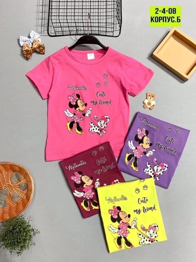 Детская футболка розовая купить в Интернет-магазине Садовод База - цена 150 руб Садовод интернет-каталог