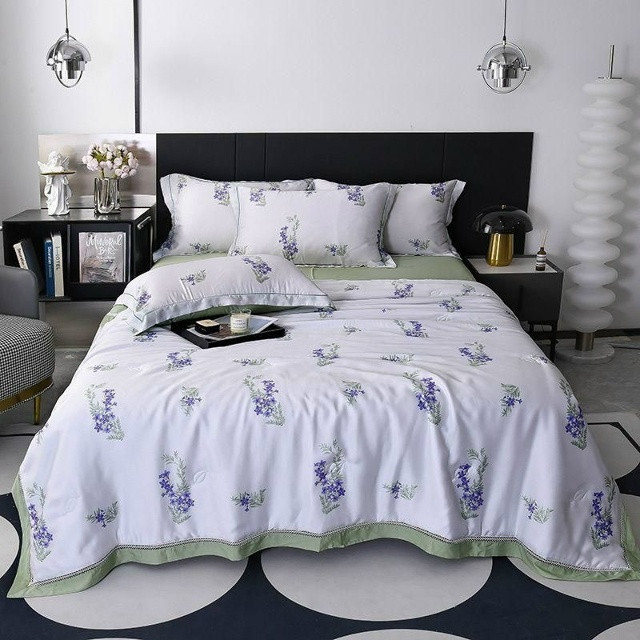 Комплект постельного белья тенсель с мережко с  готовым одеялом купить в Интернет-магазине Садовод База - цена 5000 руб Садовод интернет-каталог