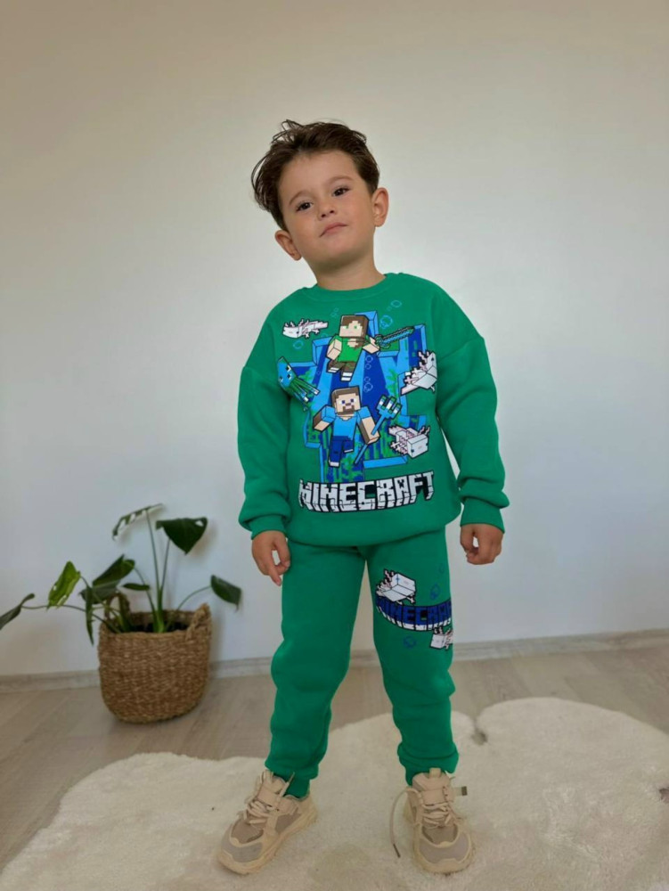 Детский костюм зеленый купить в Интернет-магазине Садовод База - цена 1199 руб Садовод интернет-каталог