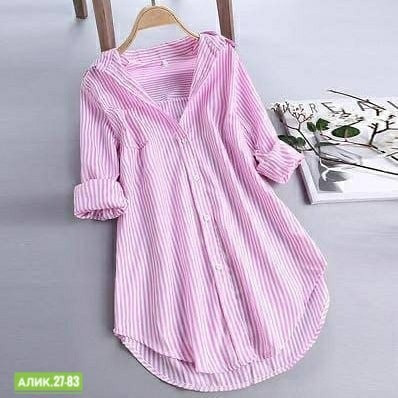 Женская рубашка розовая купить в Интернет-магазине Садовод База - цена 600 руб Садовод интернет-каталог