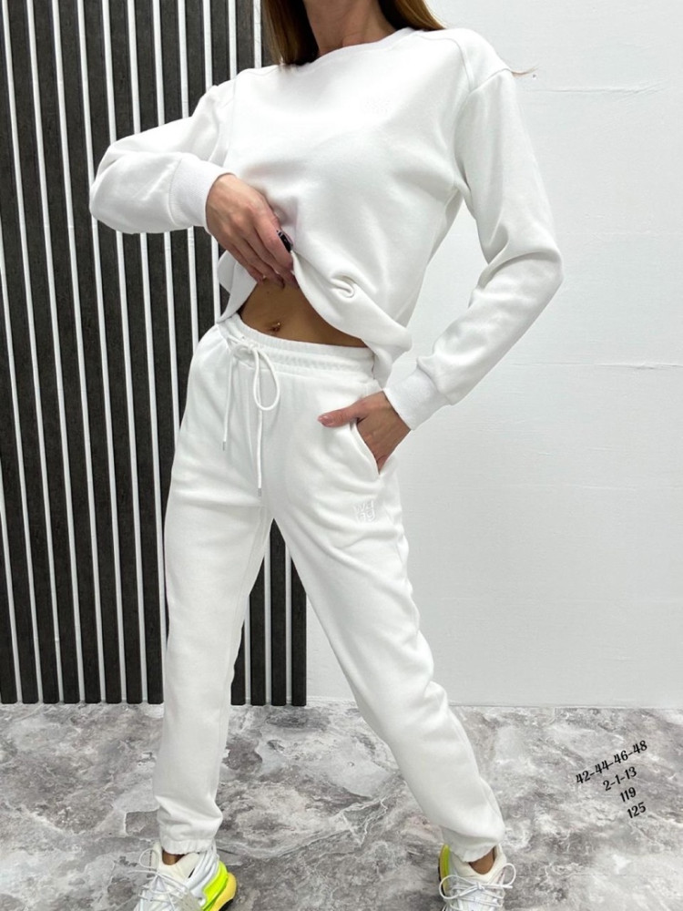 Спортивный женский костюм белый купить в Интернет-магазине Садовод База - цена 1250 руб Садовод интернет-каталог