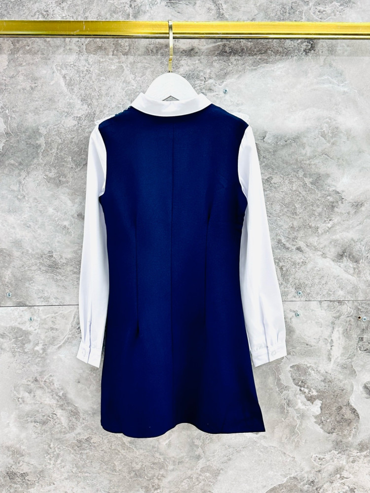 Сарафан синий купить в Интернет-магазине Садовод База - цена 899 руб Садовод интернет-каталог