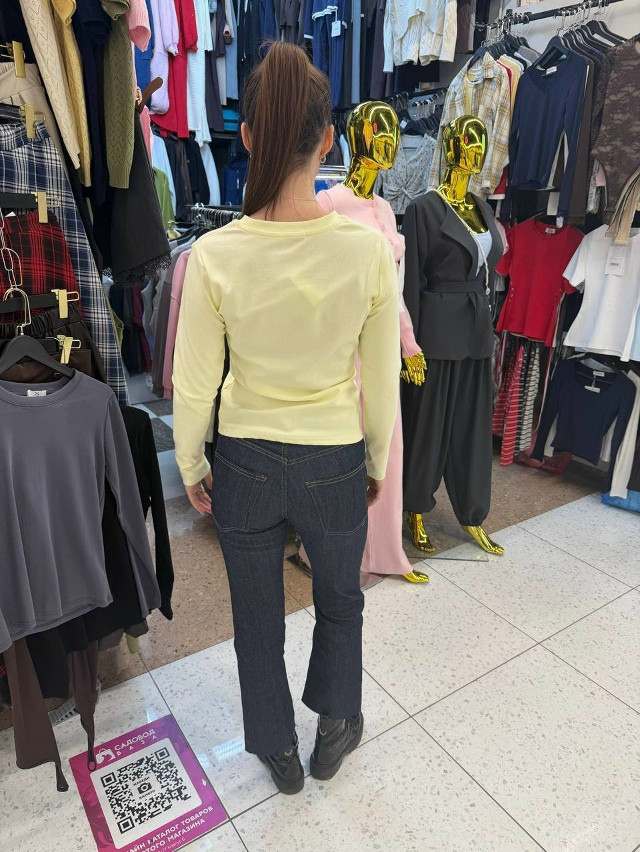 Лонгслив желтый купить в Интернет-магазине Садовод База - цена 1000 руб Садовод интернет-каталог