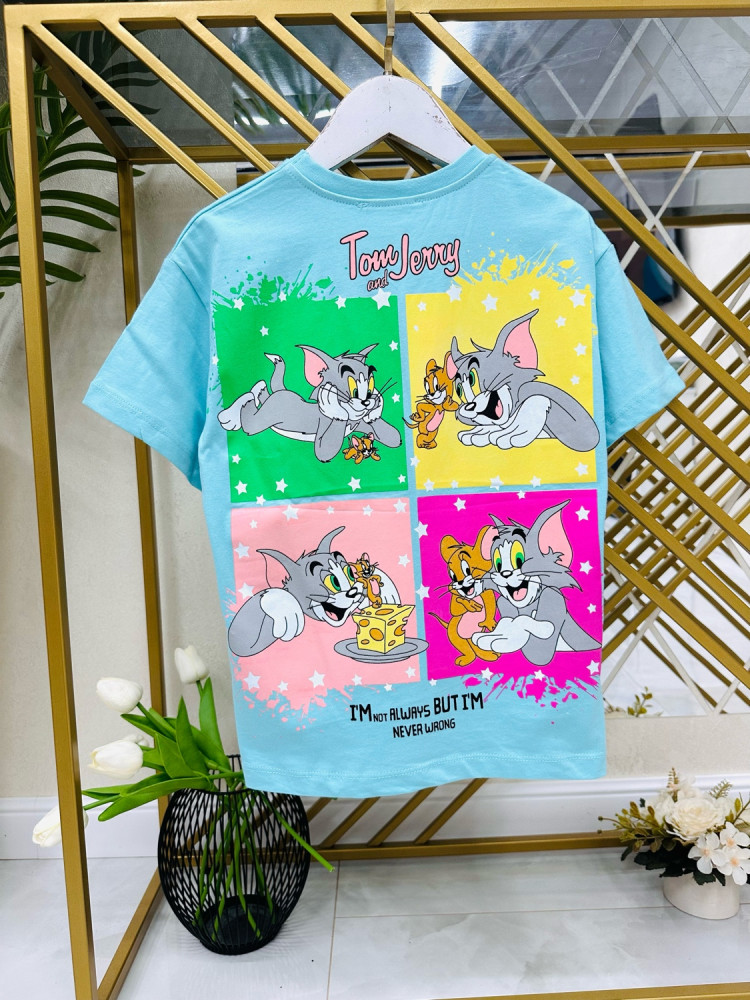 Детская футболка голубая купить в Интернет-магазине Садовод База - цена 550 руб Садовод интернет-каталог