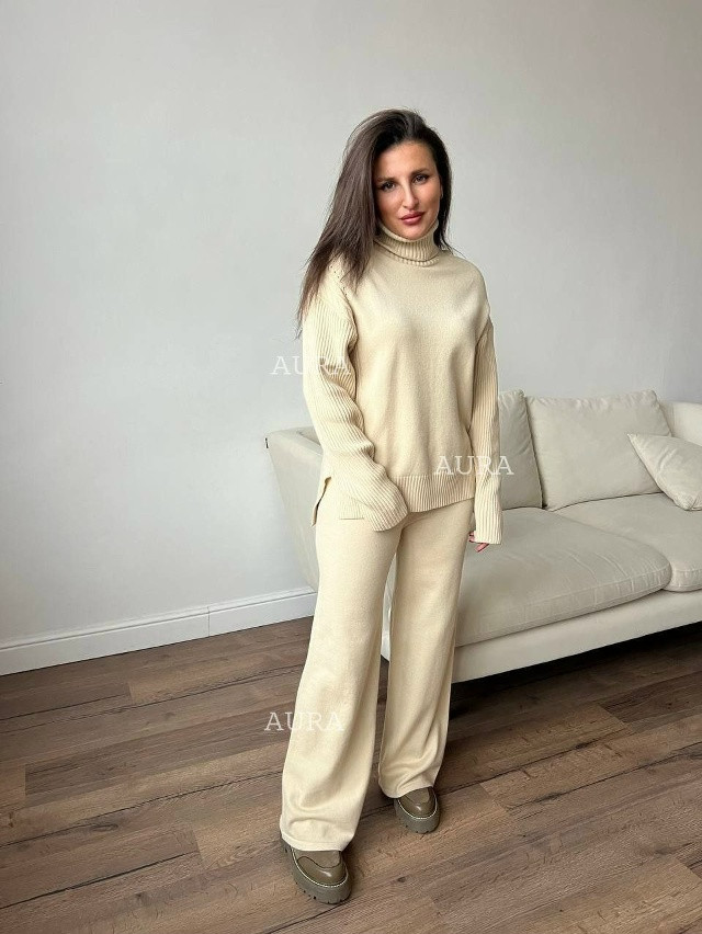 Женский костюм молочный купить в Интернет-магазине Садовод База - цена 2200 руб Садовод интернет-каталог