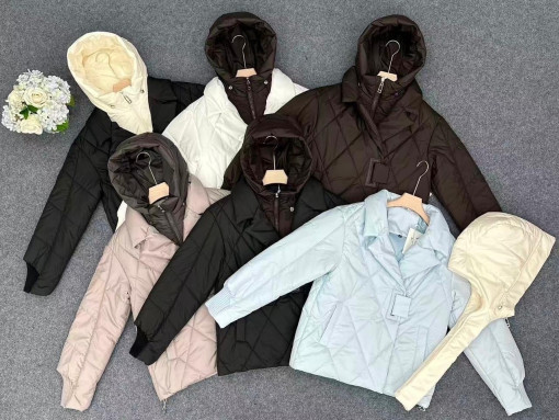 💎Весенняя Куртка со съёмным капюшоном САДОВОД официальный интернет-каталог