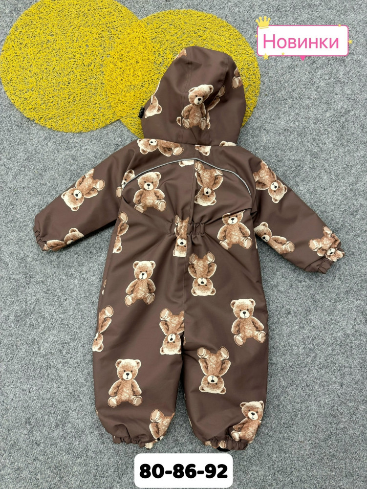 Детский комбинезон коричневый купить в Интернет-магазине Садовод База - цена 1850 руб Садовод интернет-каталог
