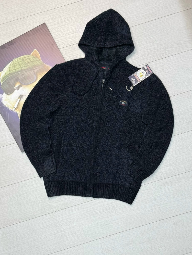 Толстовка мужская темно-синяя