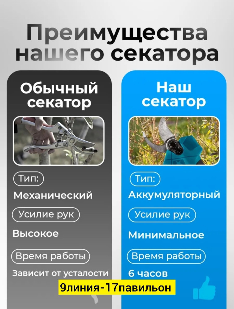 секотор аккумуляторный купить в Интернет-магазине Садовод База - цена 1500 руб Садовод интернет-каталог