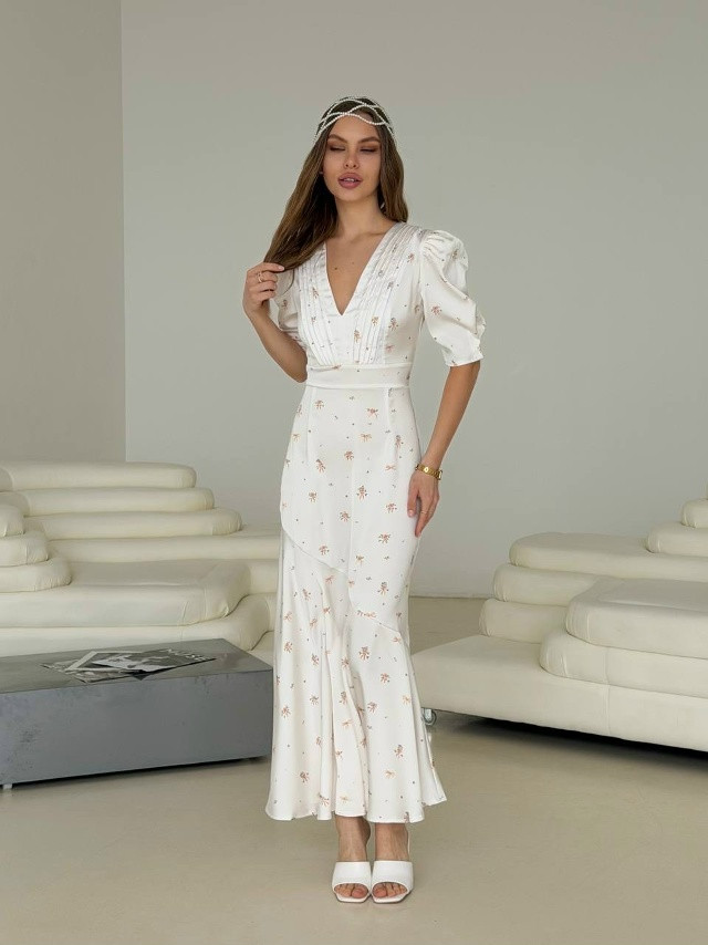 Платье молочное купить в Интернет-магазине Садовод База - цена 2100 руб Садовод интернет-каталог