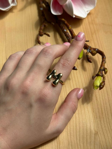 ✨Кольцо с буквой САДОВОД официальный интернет-каталог