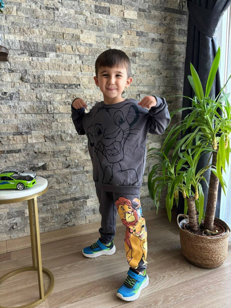 Детский костюм серый купить в Интернет-магазине Садовод База - цена 1150 руб Садовод интернет-каталог