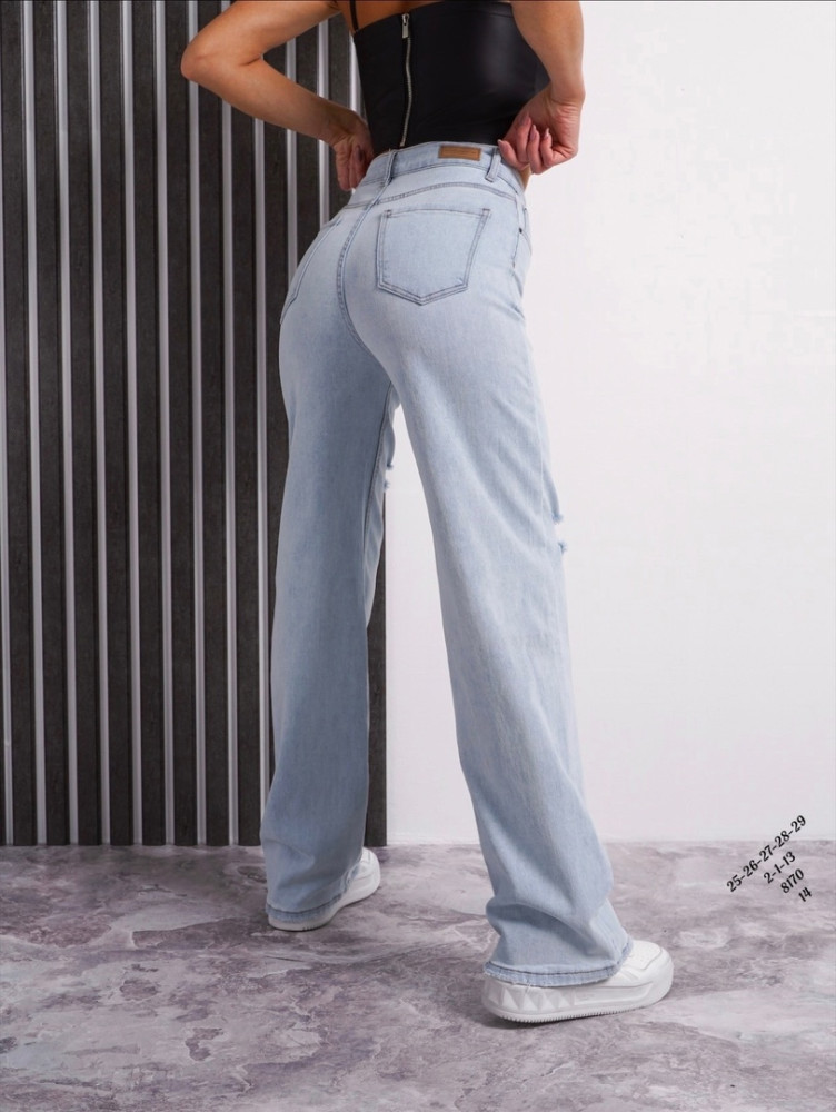 джинсы голубые купить в Интернет-магазине Садовод База - цена 1400 руб Садовод интернет-каталог