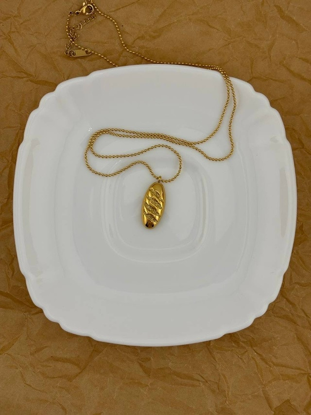 ✨ Колье на длиной цепочке «Батон» купить в Интернет-магазине Садовод База - цена 250 руб Садовод интернет-каталог