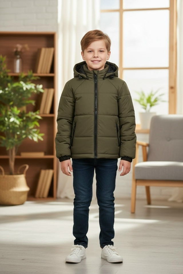 Куртка детская хаки купить в Интернет-магазине Садовод База - цена 1650 руб Садовод интернет-каталог