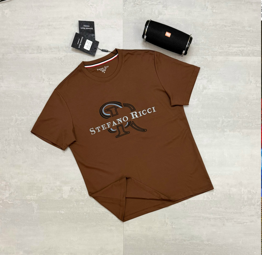 Мужская футболка коричневая купить в Интернет-магазине Садовод База - цена 1800 руб Садовод интернет-каталог