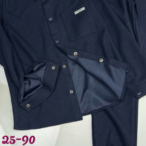 Спортивный костюм для девочки двойка пиджак на кнопке брюки зауженный низ выполнен из вафельной ткани основа хлопок САДОВОД официальный интернет-каталог