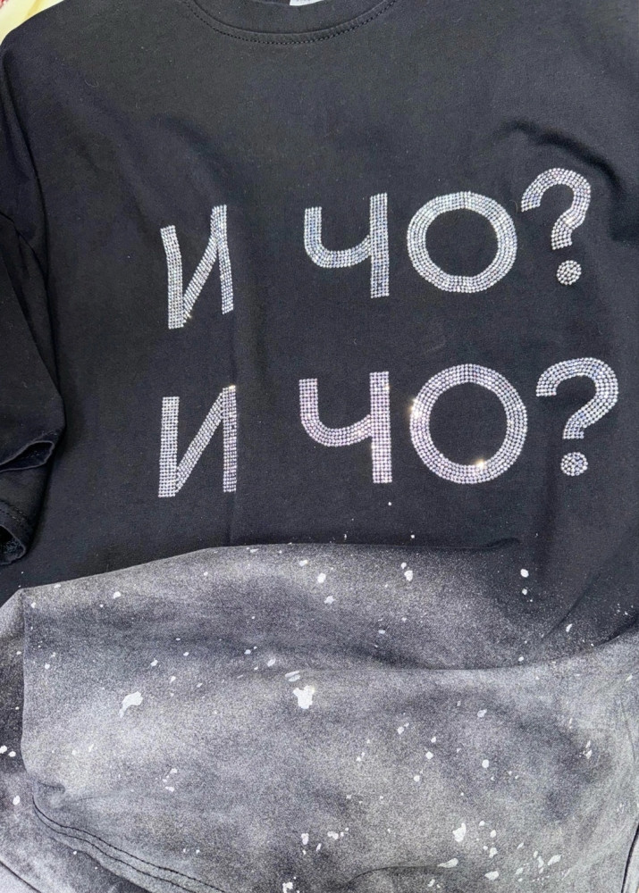 Женская футболка черная купить в Интернет-магазине Садовод База - цена 1200 руб Садовод интернет-каталог