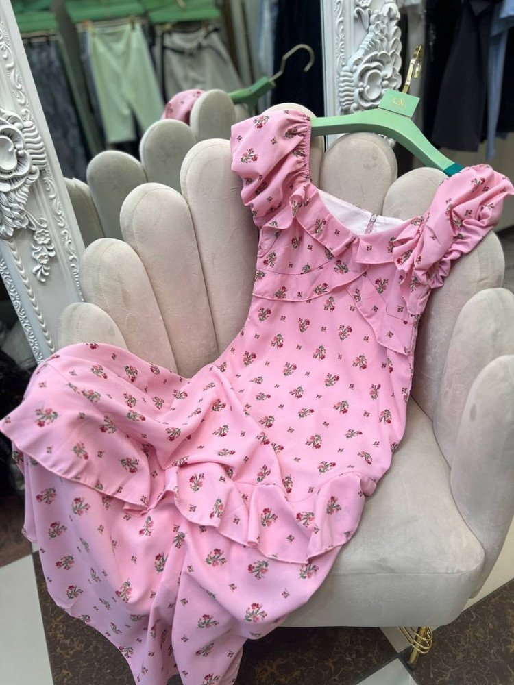 Платье розовое купить в Интернет-магазине Садовод База - цена 2050 руб Садовод интернет-каталог