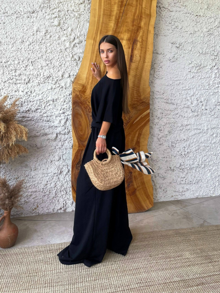 Женский костюм черный купить в Интернет-магазине Садовод База - цена 3500 руб Садовод интернет-каталог