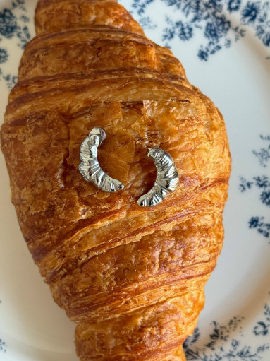 🤍Серьги «Круассанчик» САДОВОД официальный интернет-каталог