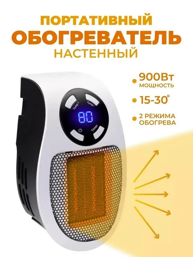 Обогреватель тепловентилятор портативный купить в Интернет-магазине Садовод База - цена 450 руб Садовод интернет-каталог