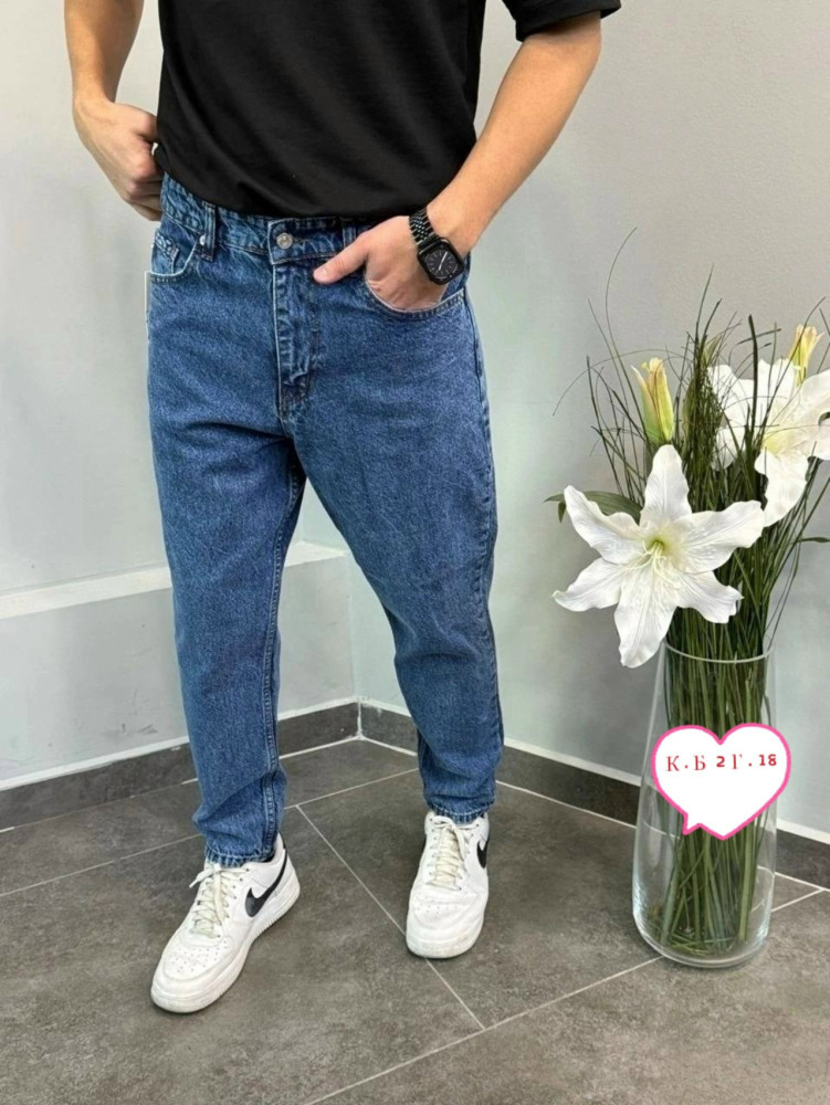 Джинсы синие купить в Интернет-магазине Садовод База - цена 1200 руб Садовод интернет-каталог