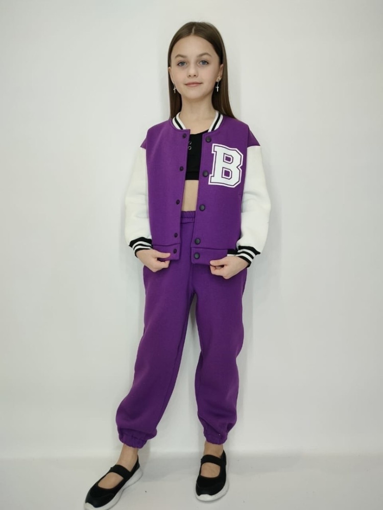 Детский костюм фиолетовый купить в Интернет-магазине Садовод База - цена 1600 руб Садовод интернет-каталог