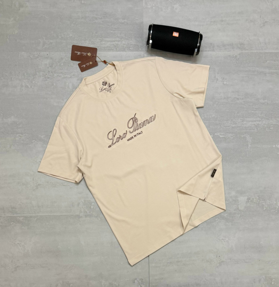 Мужская футболка бежевая купить в Интернет-магазине Садовод База - цена 1800 руб Садовод интернет-каталог