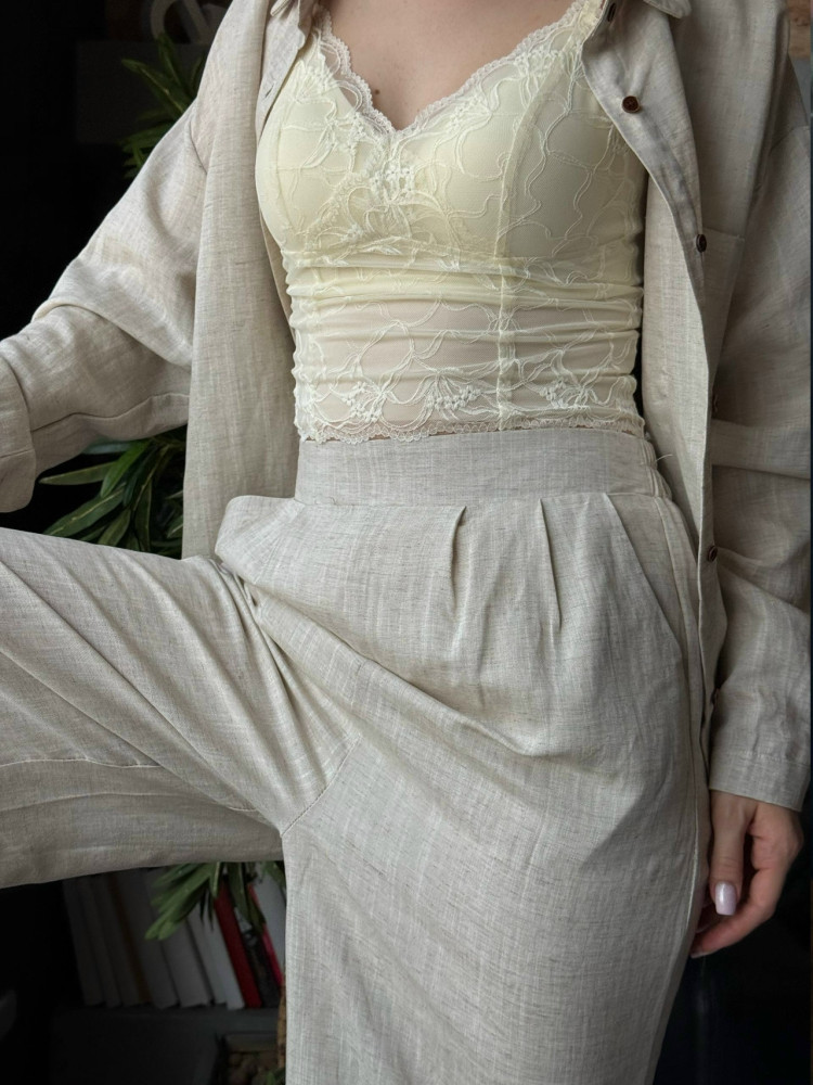 Женский костюм бежевый купить в Интернет-магазине Садовод База - цена 3950 руб Садовод интернет-каталог