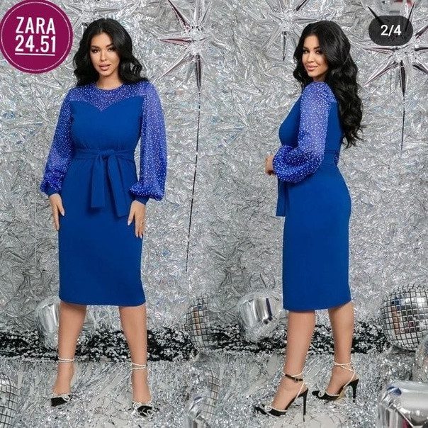 Платье синее купить в Интернет-магазине Садовод База - цена 700 руб Садовод интернет-каталог